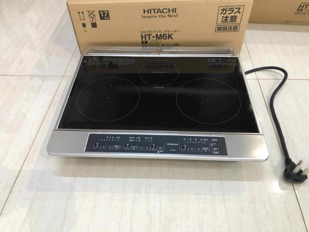 Bếp từ hitachi ht-m6k tháo lò nướng