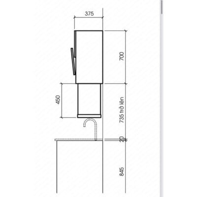Chạm sấy nâng hạ tự động Kanazawa Kogyo KEL-C090D36