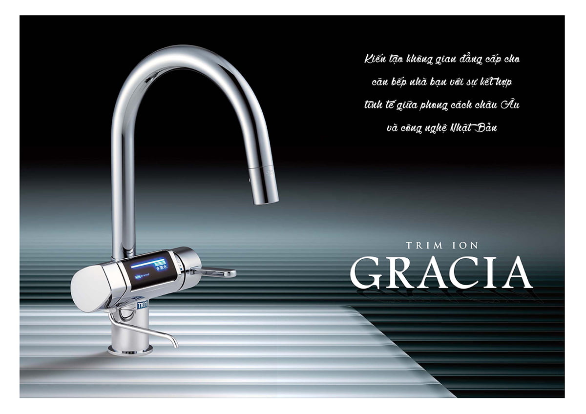 Máy lọc nước ion kiềm Trim Ion Gracia Máy lọc nước ion kiềm Trim Ion Gracia