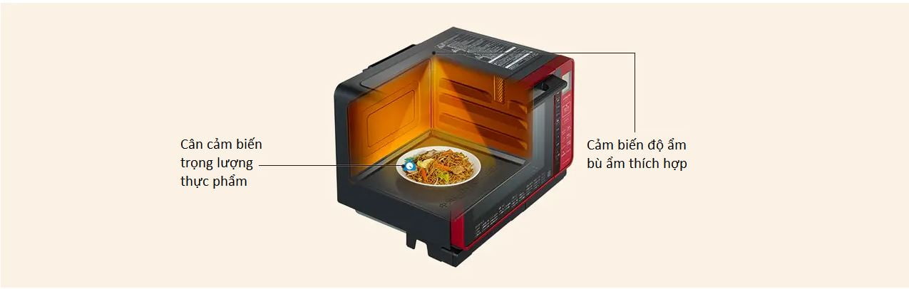 Lò vi sóng Hitachi MRO-S7A kiêm nướng bù ẩm