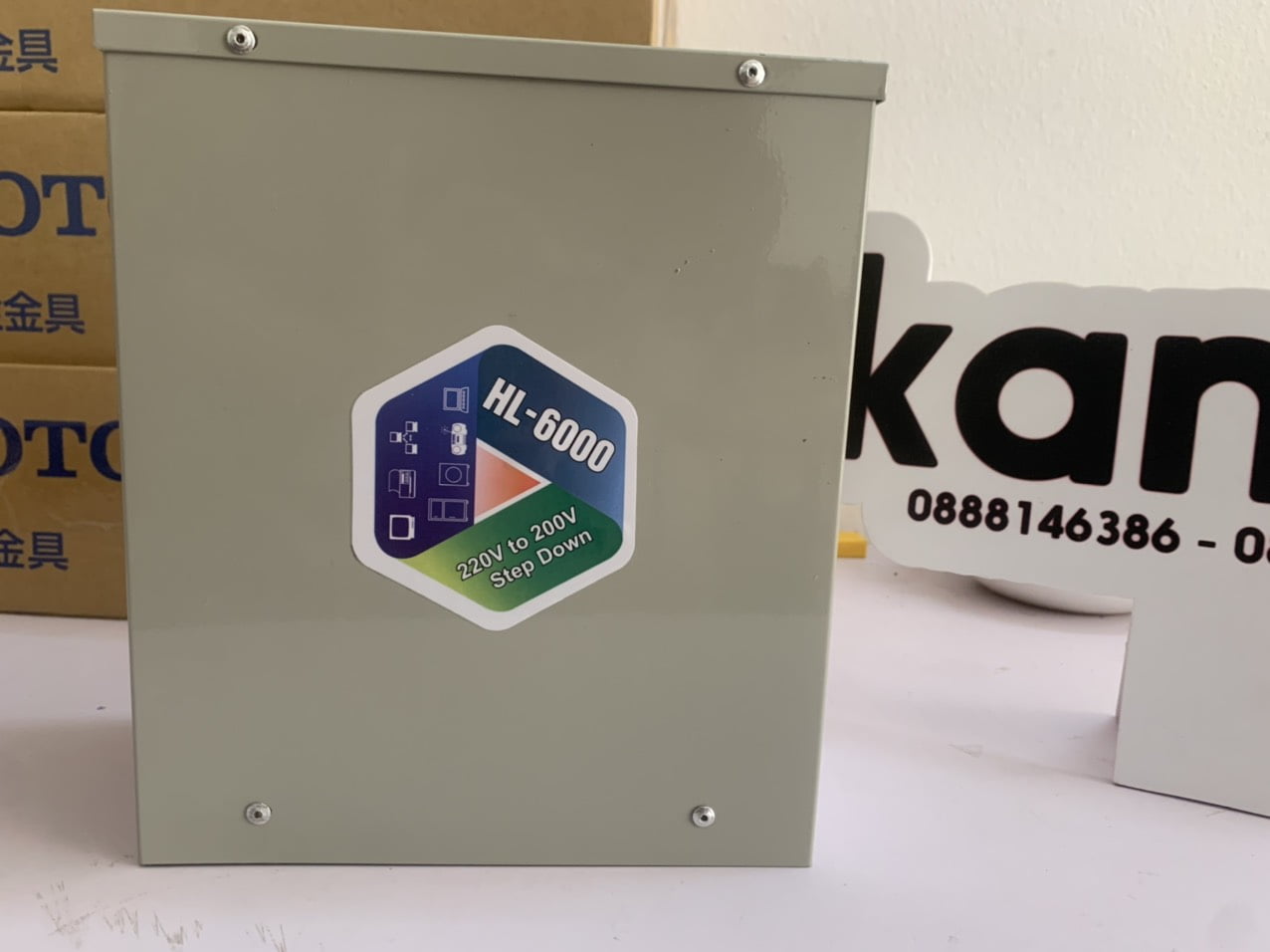 Đổi nguồn HL-6000 cho bếp từ nội địa Nhật Đổi nguồn HL-6000 cho bếp từ nội địa Nhật