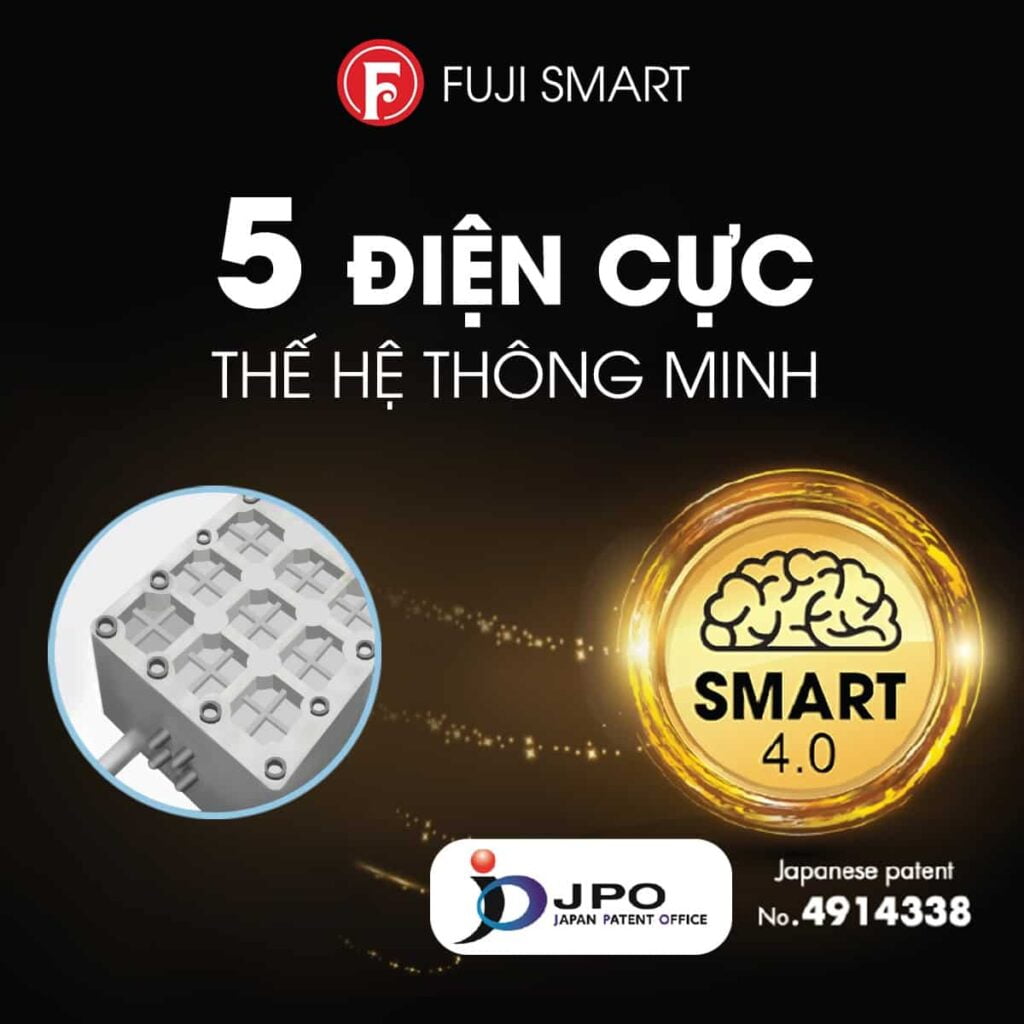 Máy lọc nước ion kiềm Fuji Smart P8 Home