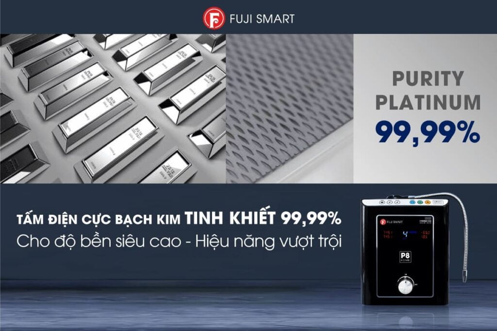 Máy lọc nước ion kiềm Fuji Smart P8 Home