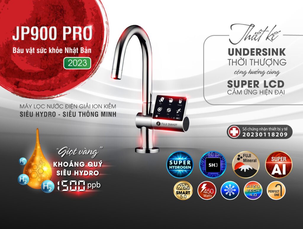 Máy lọc nước ion kiềm Fuji Smart JP900 Pro