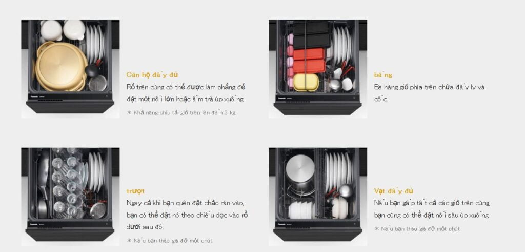 Máy rửa chén Panasonic NP-45KD9AP