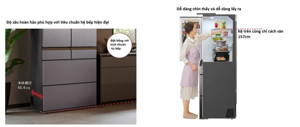 Tủ lạnh Hitachi R-GXCC67V
