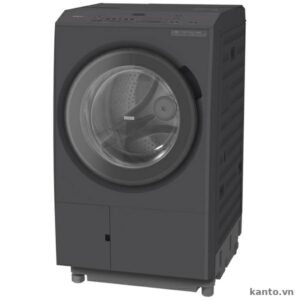 Máy giặt sấy Hitachi BD-SX130ML màu xám đậm góc nghiêng